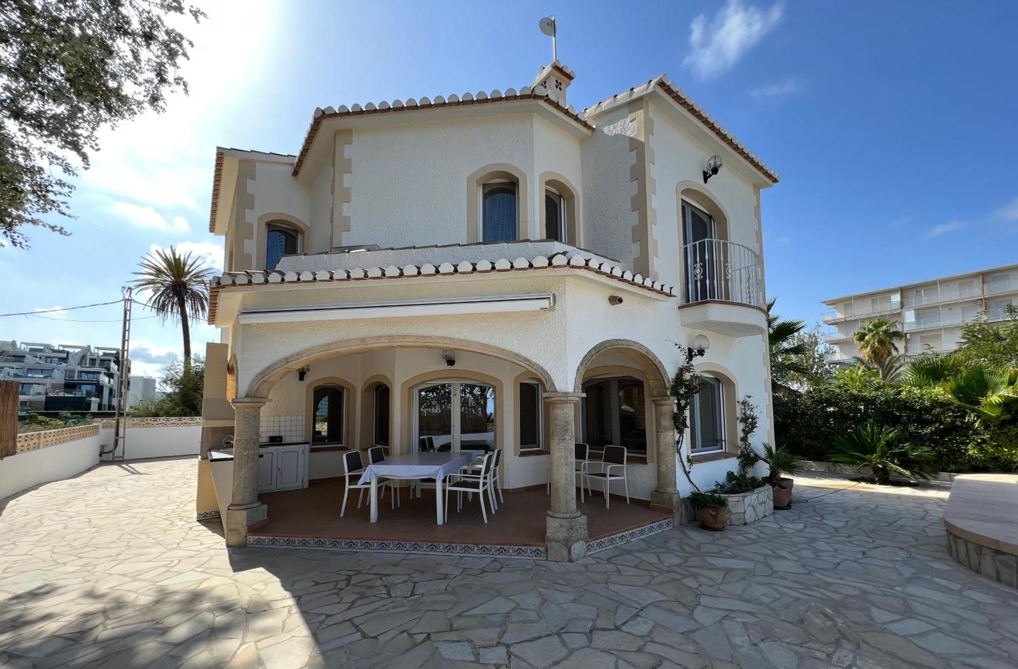 Chalet En La Playa Con Piscina Privada - Holavivienda Inmobiliaria Dénia Buitenkant foto