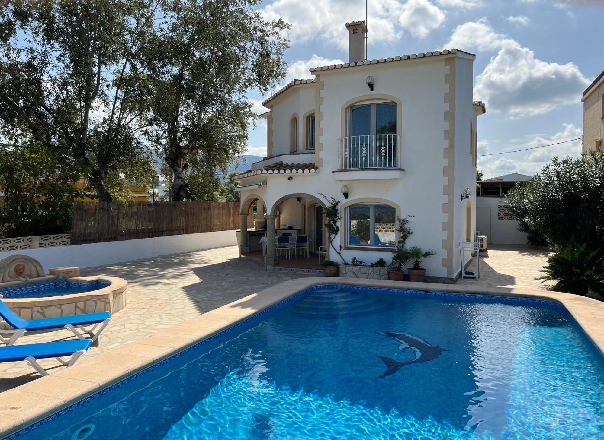 Chalet En La Playa Con Piscina Privada - Holavivienda Inmobiliaria Dénia Buitenkant foto